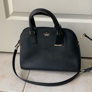 Kate Spade Black‎ Saffiano Leather Satchel Bag